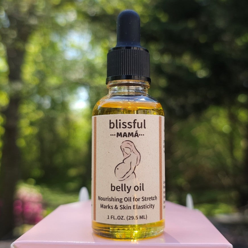 Blissful Mamá Belly Oil